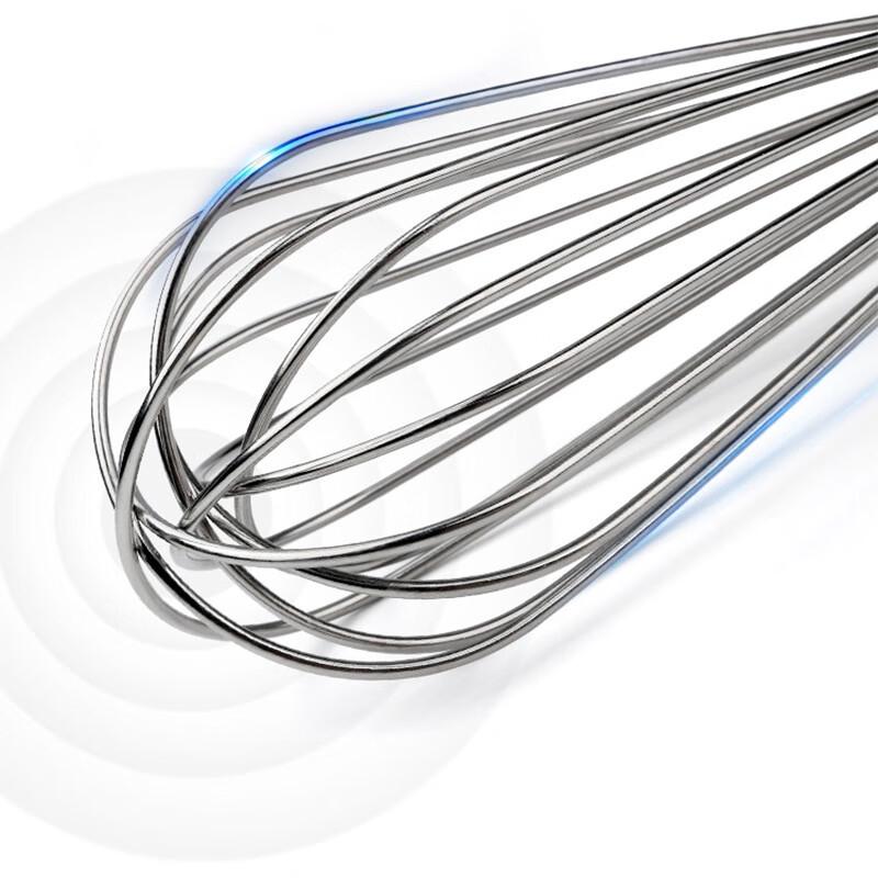 ZISIZ Stainless Steel Manual Egg Whisk