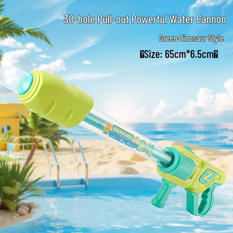 Cross-Border Long-Range Water Cannon Toy: Large Capacity Floating Water Gun for Beach Battles
