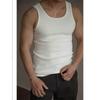 Men's Korean Style Slim Fit Ice Silk Tank Top: Ribbed Solid Color Sleeveless Sport Shirt