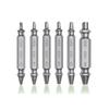 6PCS HSS Damaged Screw Extractor 2-12mm Speed Out Drill Bits Set Double-headed Broken Bolt Remover For Removing Broken Screws