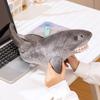 Grey Marine Animal Shark Plush Toy Stuffed Dolls Room Decoration Kids Gifts
