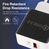 3A QC3.0 Fast Charger - 5V/9V/12V Mobile Phone Travel Adapter