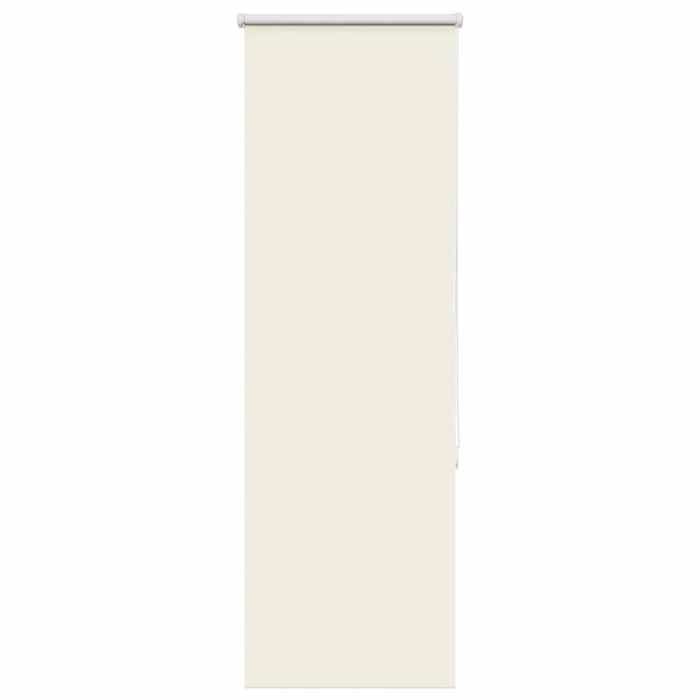 VidaXL Store enrouleur occultant blanc cassé largeur du tissu 40,7 cm, store de jour et de nuit, store de cuisine, store 4011637