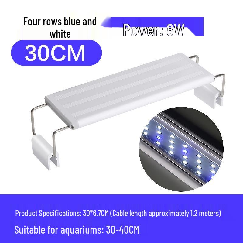 LED Aquarium Plant & Turtle Tank Light with Adjustable Bracket