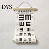 Eye Chart Multipurpose Waterproof Standardized Clear Printing Accurate Reading Vision Exam Test Thicken Adults Kids Wall Visual Acuity Canvas Painting