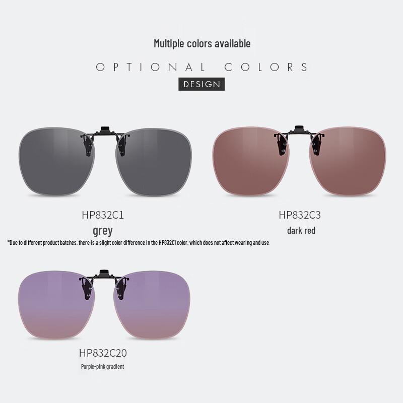 Helen Keller Unisex Polarized Clip-on Sunglasses
