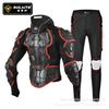 Motorcycle Riding Armor Suit With Knee Elbow Chest Neck Protection Off-Road ATV Dirt Bike Riders Adult Sizes S-4XL