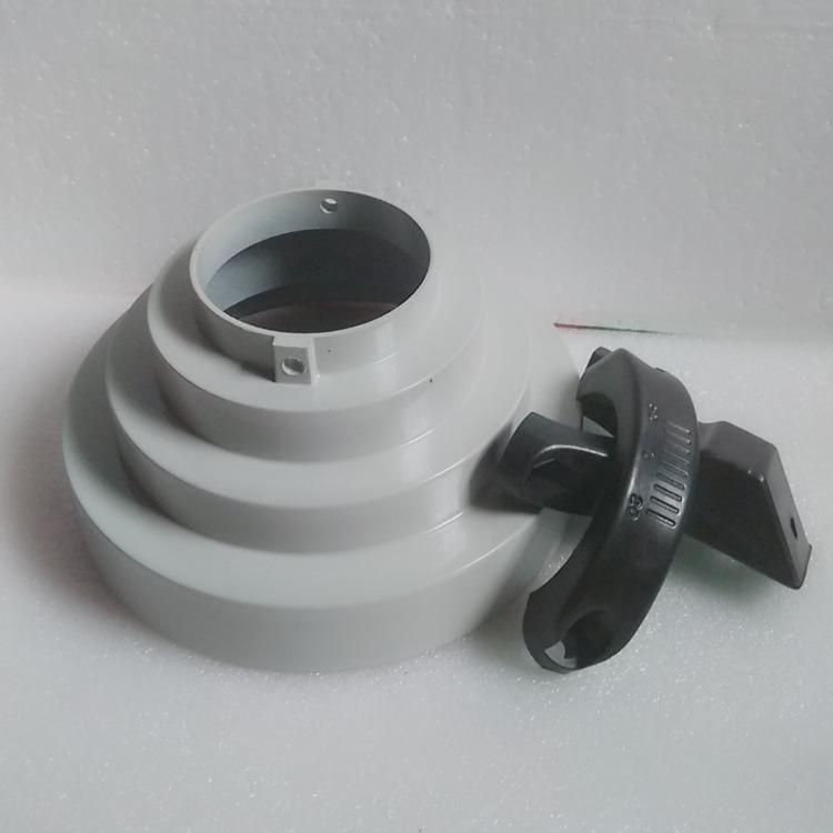 

High-Efficiency All-Aluminum C-Band KU Antenna Feedhorn with Clamp