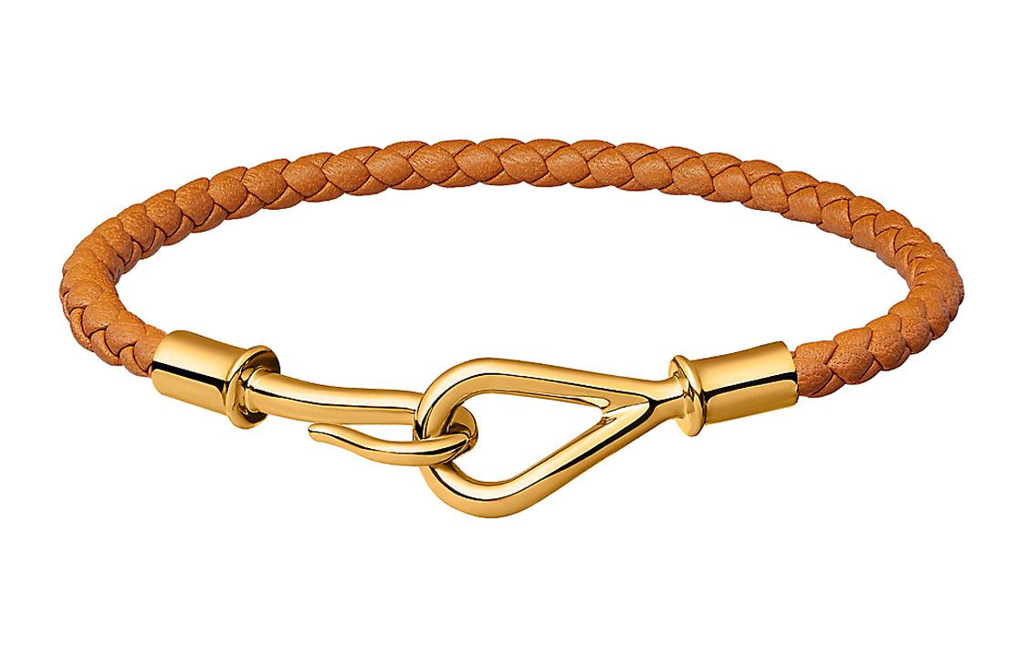 HERMES Jumbo Leather Bracelets Unisex H071682F-37