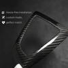 For BMW 1 2 3 4 Series F20 F22 F23 F30 F31 F34 GT F32 F33 Car Console Gear Shift Panel Real Carbon Fiber Cover Trim