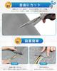 [Featured In Magazines] SENUN Carpet Wiring Cover, Cable Hiding, Cord Mold for Carpets, Office Supplies, Reusable, Organizing (Gray X Carpet, 10cm X