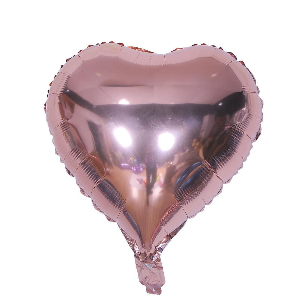 Heart-shaped Aluminum Foil Balloon - 18-inch Valentine's Day Confession Balloon