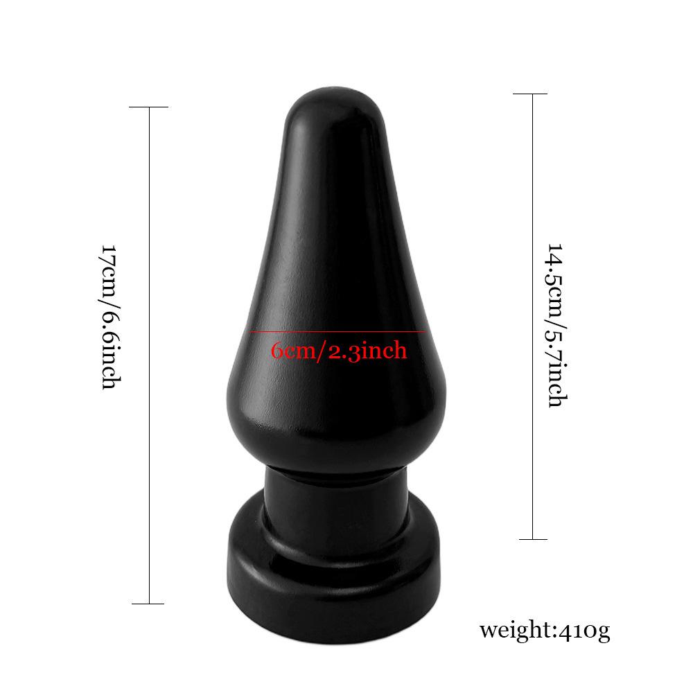 PVC Butt Plug for Men and Women - Anal Self-Stimulator and Dilator, SM Adult Product