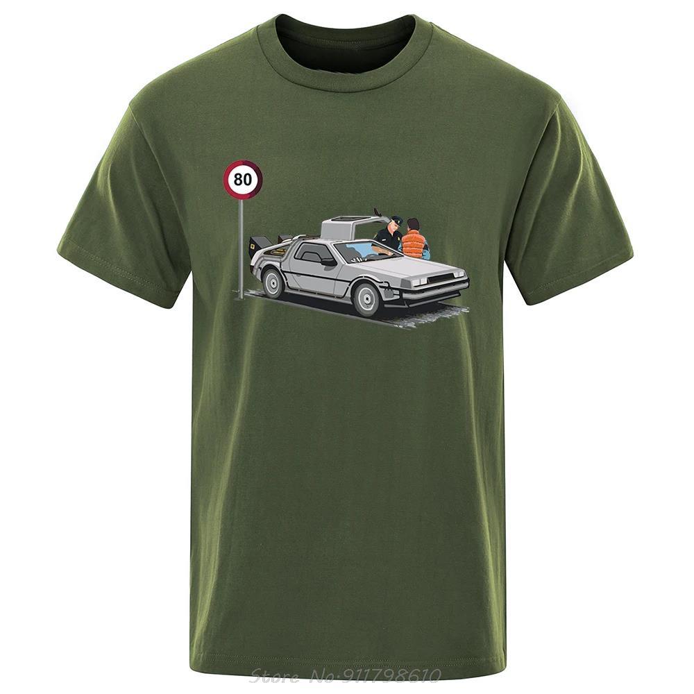 I Was Caught Speeding Funny T-Shirt Men Fashion Casual Short Sleeves Oversized T Shirt Breathable Cotton Tshirt Streetwear