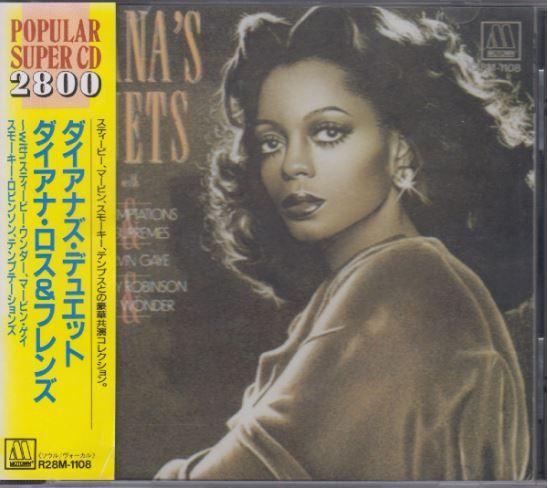 

CD DIANA ROSS - Diana s Duets R28M1108 Motown 1987 Japan Soul/Funk Used