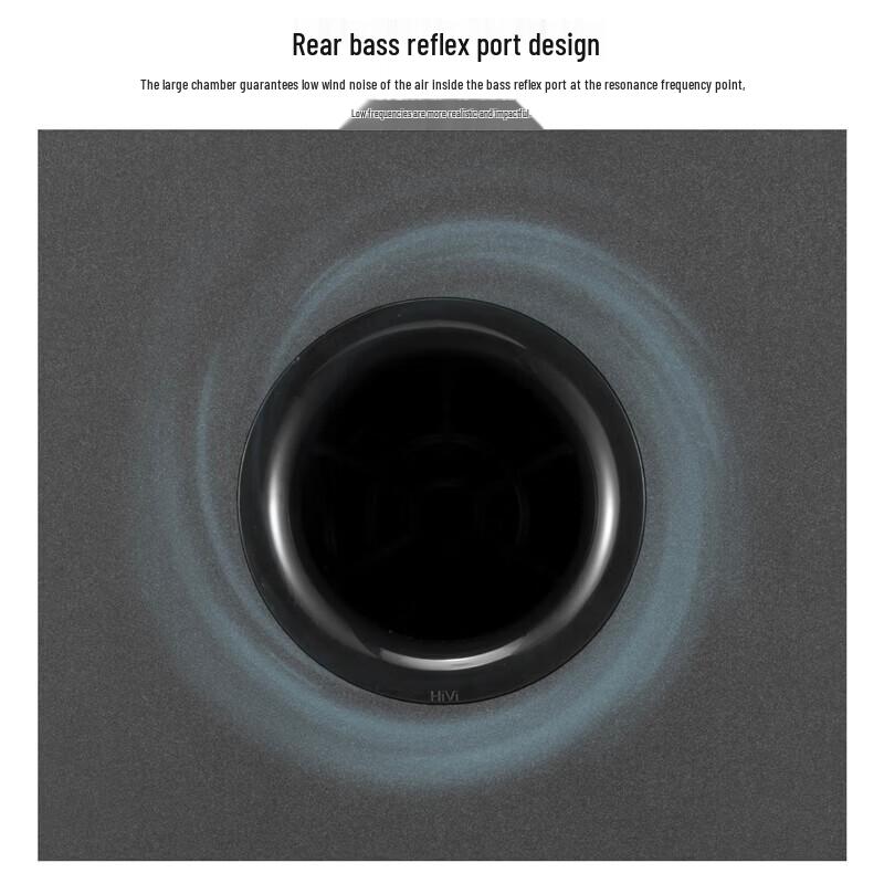 HiVi Bach Passive HiFi Bookshelf Speakers with Diva Stands CN Plug (adapter Included)