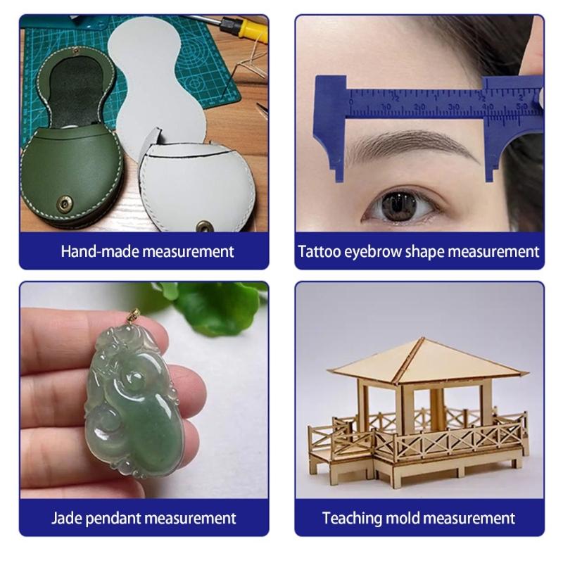 Lightweight Sliding Pocket Vernier Caliper with Double Scale Suitable for Jewelry Accurate Measurements Professional Use