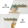 Dinosaur Style Wall Mounted Hooks Cartoon Hanging Coat Rack Bedroom Bathroom Towel Storage Decorative Home Ganization