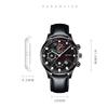 Men's Waterproof Luminous Running Alarm Clock Watch
