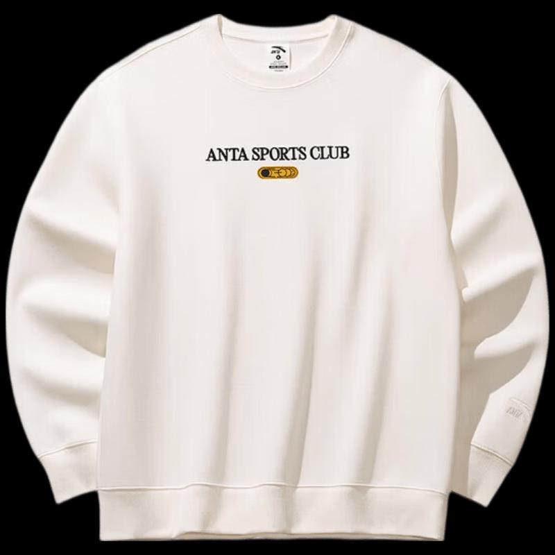 ANTA Men s Wang Yibo Pullover Sweatshirt 2026 New Style S