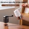 Ceramic Grinding Core Coffee Bean Grinder 35-Gears Adjustable Hand-Cranked Coffee Mill  Camping