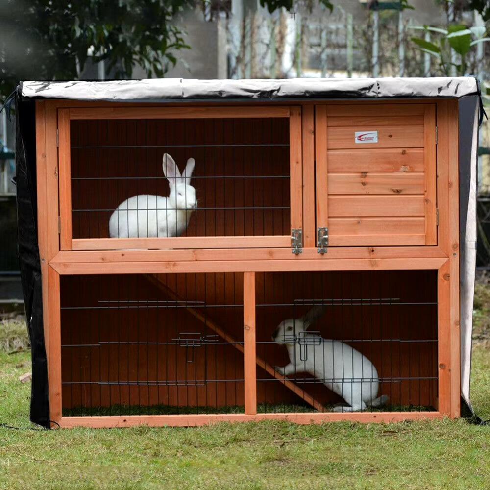 Waterproof Poultry Cage Covers Dust Cover Pet Bunny Cage Rabbit Hutch Cover  Patio