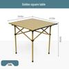 Portable Outdoor Folding BBQ Chair & Table Set