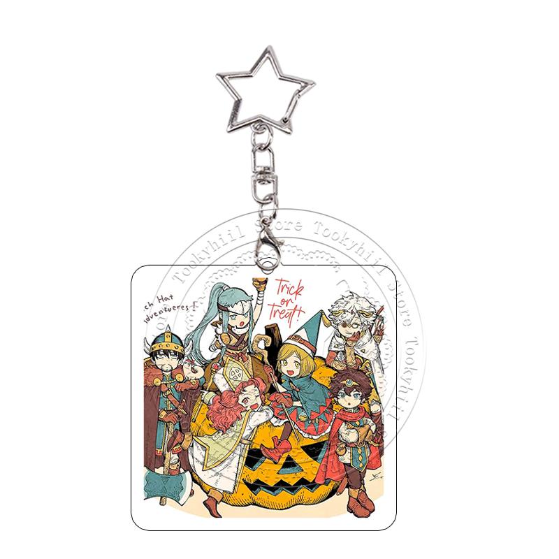 Heksenhoed Atelier Cartoon Acryl Sleutelhanger Kawaii Student Gagaga Qifrey Prachtige Sleutelhanger Karakters Hanger Verjaardagscadeau