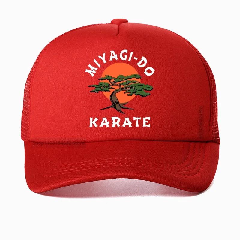 Miyagi Do Jo Trucker Caps Inspired By Karate Kid Funny Baseball Cap Martial Art Retro Cool Unisex hat Mesh Visor Outdoor Sun Hats