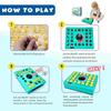 Time Game Pop Up Board Game Shape Matching Puzzles For Kids, Early Educational Toys Teaches Shape Recognition Reasoning Toys