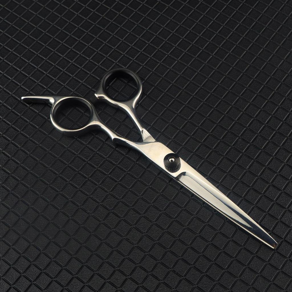 6.0-Inch Color Hairdressing Scissors Set: High Screw, Straight, Serrated, Thinning Scissors