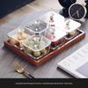 Danzhiyuan European Style Glass Divided Serving Platter
