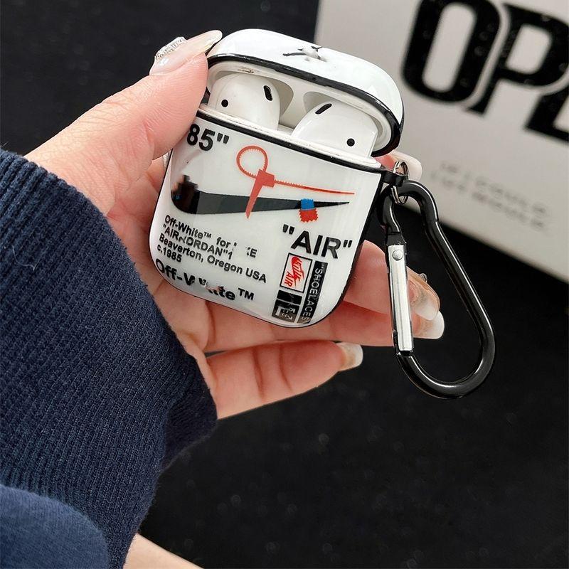 

Pro Apple Wireless Bluetooth Headset Case 1/2 Generation Shatter-resistant Silicone Soft Case AirPods Third Generation Personality Fifth Generation Airpods Pro/Pro2 Neutral White 85 Hook