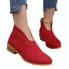 Women Boots Plus Size 36-43 Shoes for Women Autumn Spring Ankle Gladiator Zipper Walking Casual Zapatos De Mujer Platform Boots