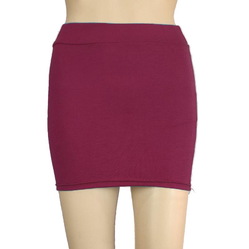 Европейская и американская летняя юбка-карандаш — Универсальная мода для женщин XL