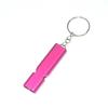 EDC Portable Double Tube High-Frequency Aluminum Whistle for Outdoor Survival