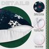 Snow Shadow Christmas Pillowcase Printed Polyester 40/45/50Cm Throw Pillowcover Decorative Sofa Cushion Pillowslip Home Decor