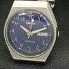 VINTAGE SEIKO 5 AUTOMATIC JAPAN 6309A MENS ARABIC BLUE DIAL WATCH a701373-5 R206a-a701373