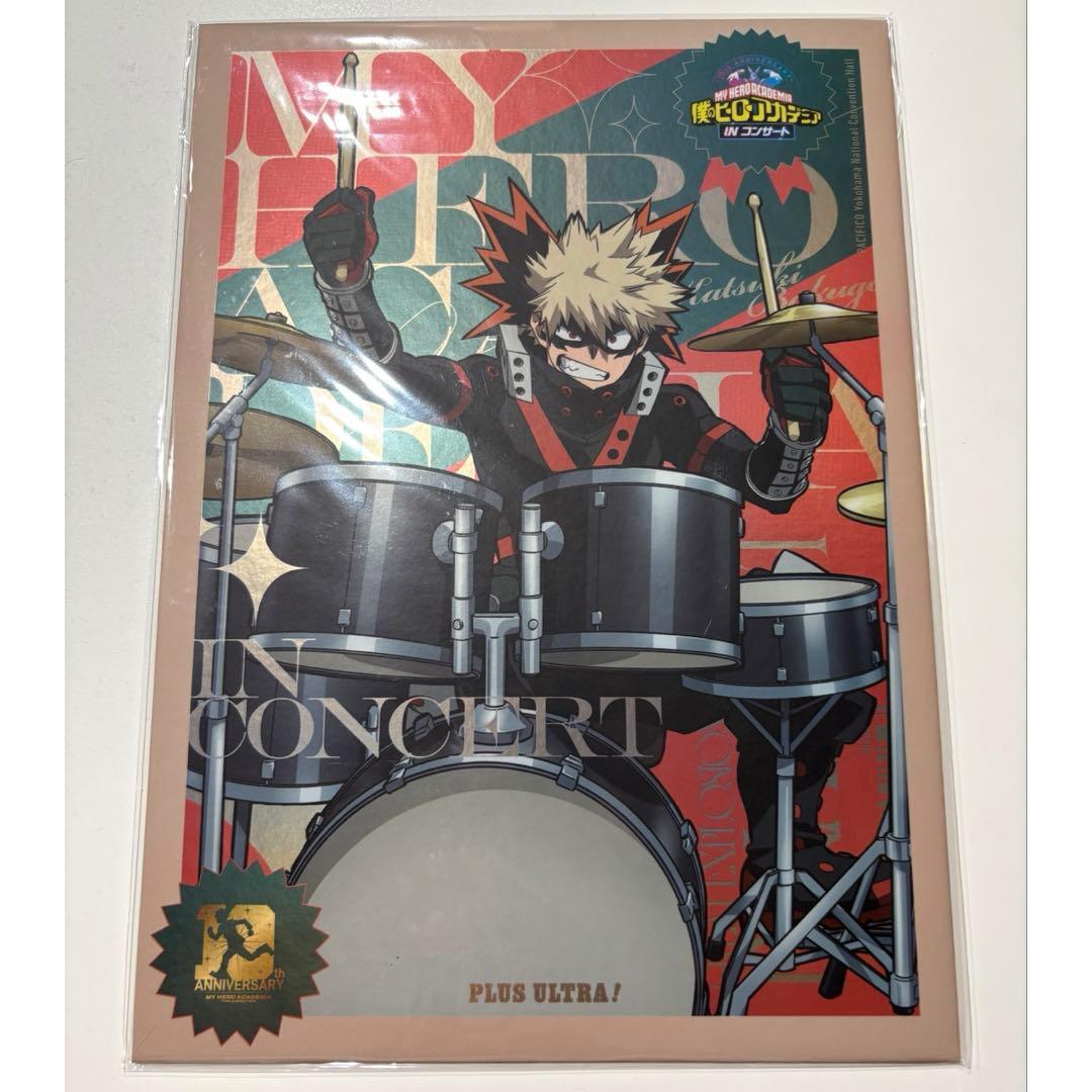 Used My Hero Academia IN Concert Art Board Katsuki Bakugou