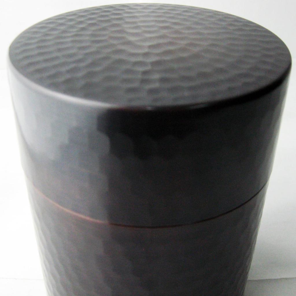 Nagao Pure Copper Tea Caddy Canister, Large, 9.0cm Diameter X 11cm Height, Boxed, SECCHU, Made In Japan