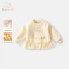 BANXIDI Girls' Antibacterial Fleece-Lined Winter Sweatshirt