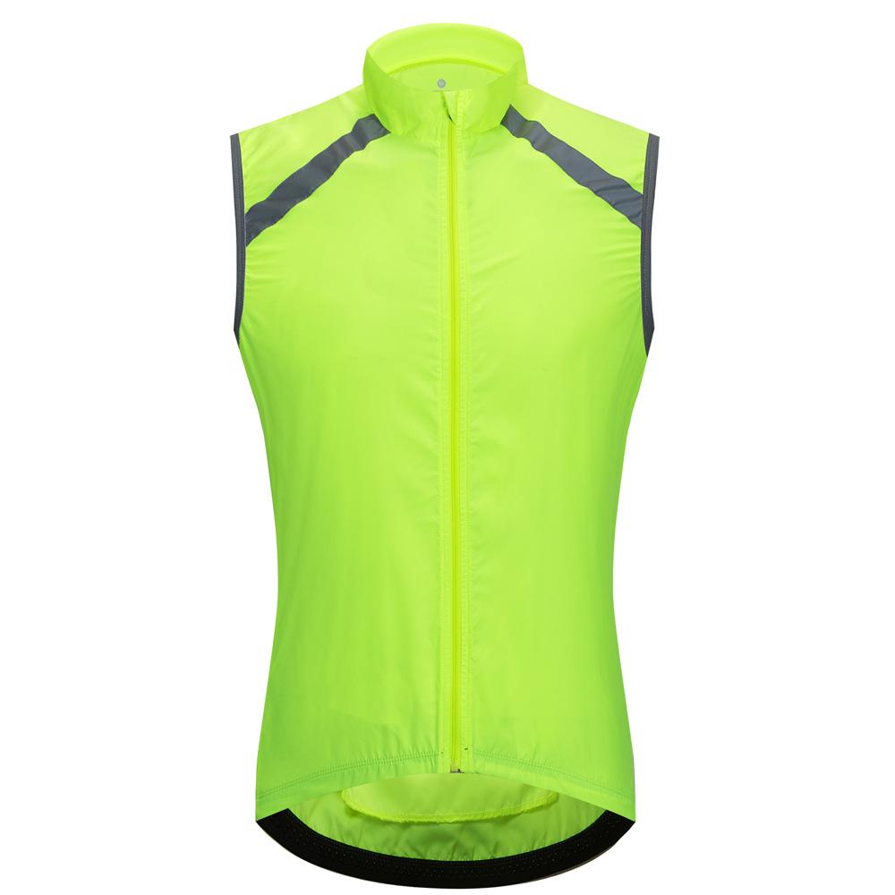 

Ветрозащитный жилет для велоспорта Тур де Франс - Легкий, быстросохнущий, без рукавов, водоотталкивающий джерси для мужчин и женщин Large