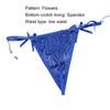 Briefs Sexy G-String Nylon Bowknot Dangle Bead Knickers for Everyday