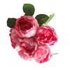 6 Heads Artificial Flower Indoor Floral Decoration Ceremony Flower Bouquet