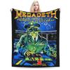 Killing Is My Business  Rock Band Blanket Flannel Megadeths Lightweight Throw Blanket for Car Sofa Couch Bedspread