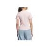 Adidas Originals Fashionable Comfortable Simple Short Sleeve Regular T-Shirt Women Tops Light-Pink KC3097