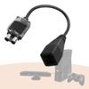 25cm Length PVC Converters Cord Conversion Line for XB 360 Thick Machine Consoles to Host for XB One Slim E