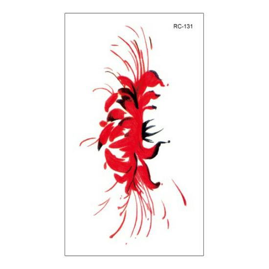 Waterproof Gradient Color Cartoon Temporary Tattoos for Men & Women
