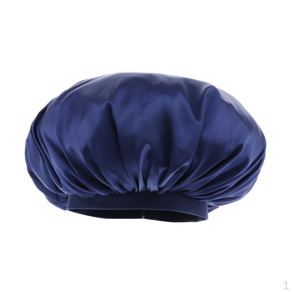 Satin Head Cover Silky Bonnet for , Smooth & Breathable