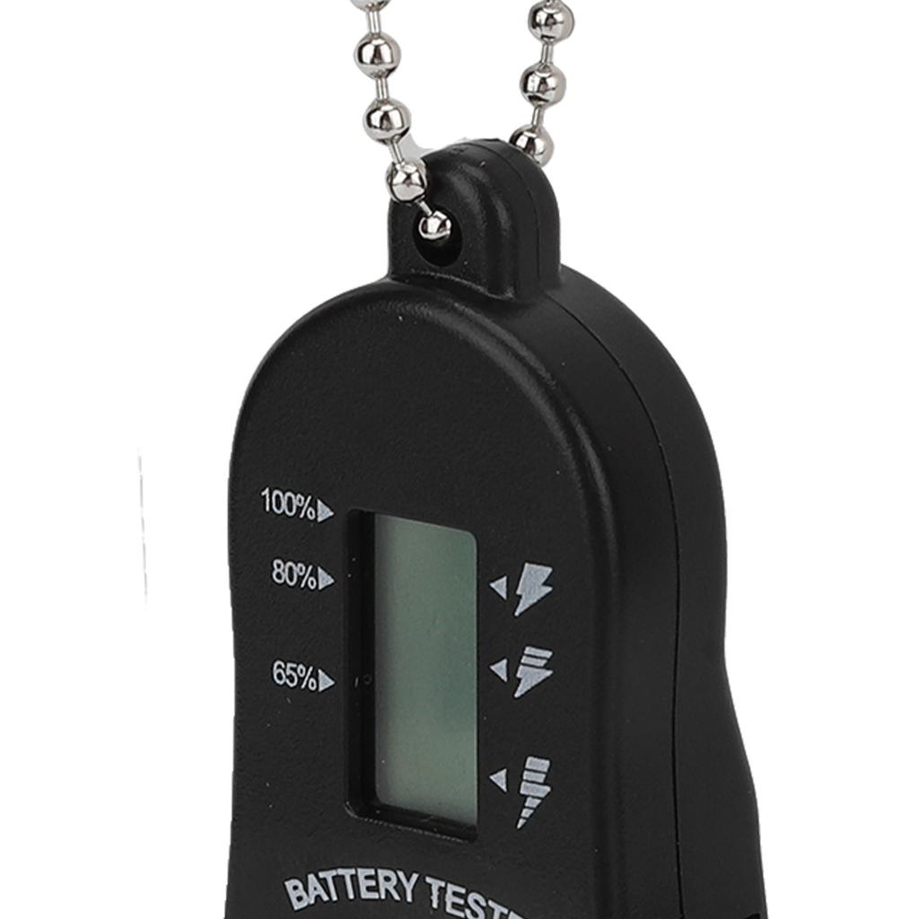 Button Cell Battery Checker Portable LCD Screen Hearing Aid Battery Tester Checker Tool